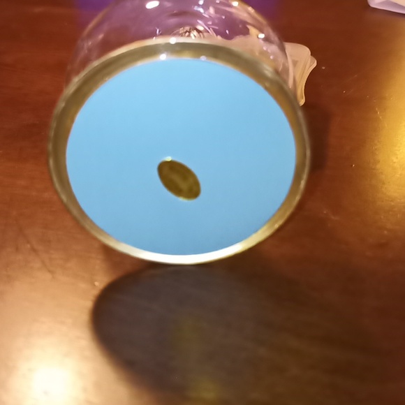 Vintage Blown Glass Teardrop w/Base Spun Glass Snowman Ornament Inside on Stand - Picture 3 of 6